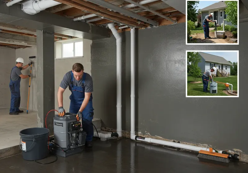 Basement Waterproofing and Flood Prevention process in Clairton, PA